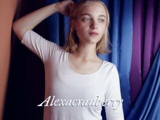 Alexacranberry